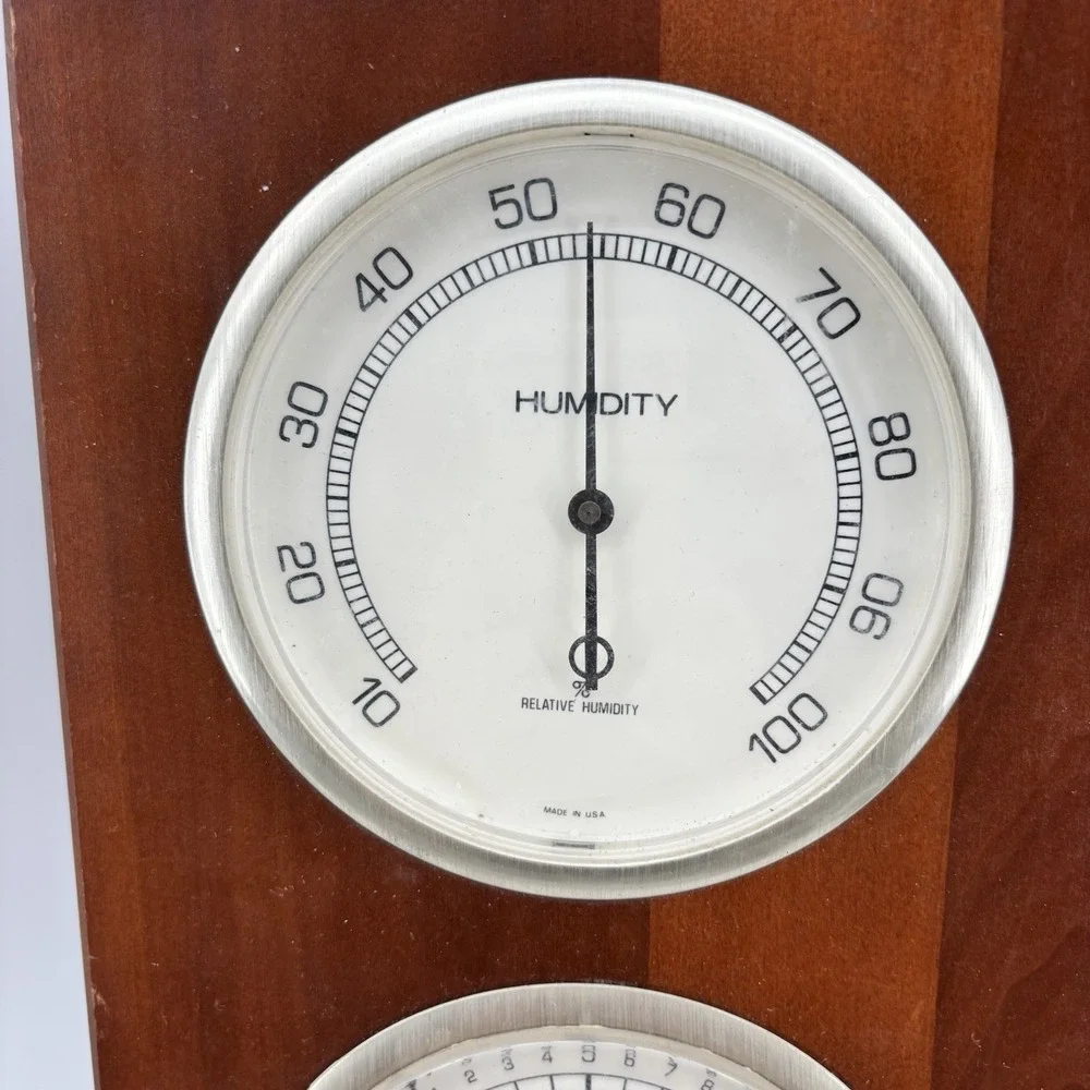 Big Sunbeam Weather station, Thermometer, Barometer Humidity Gauges USA Works!‎
